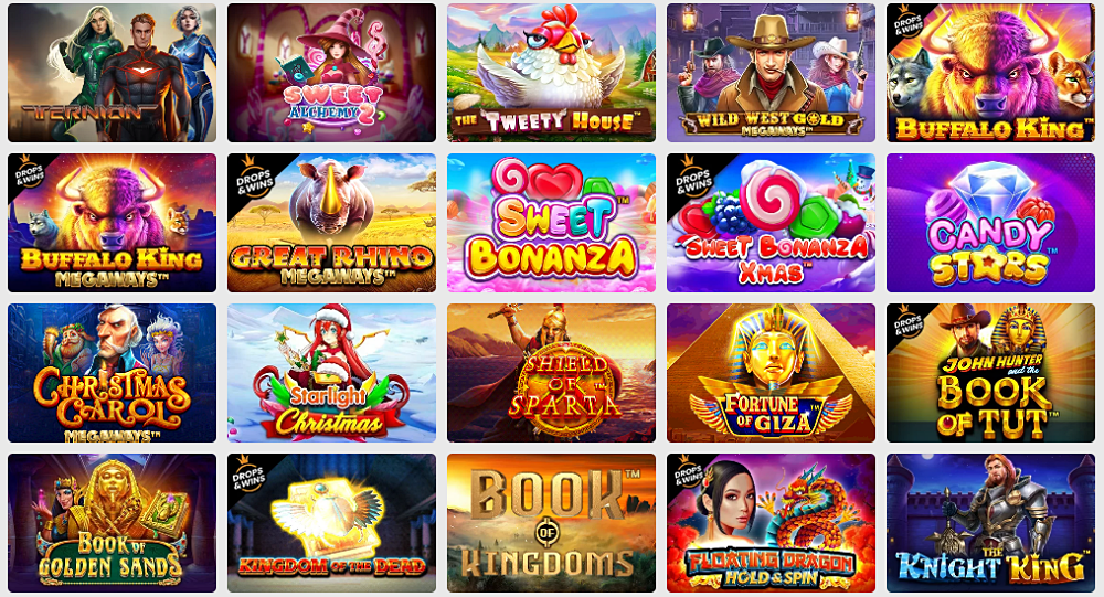 텐텐벳 온라인슬롯 게임 종류